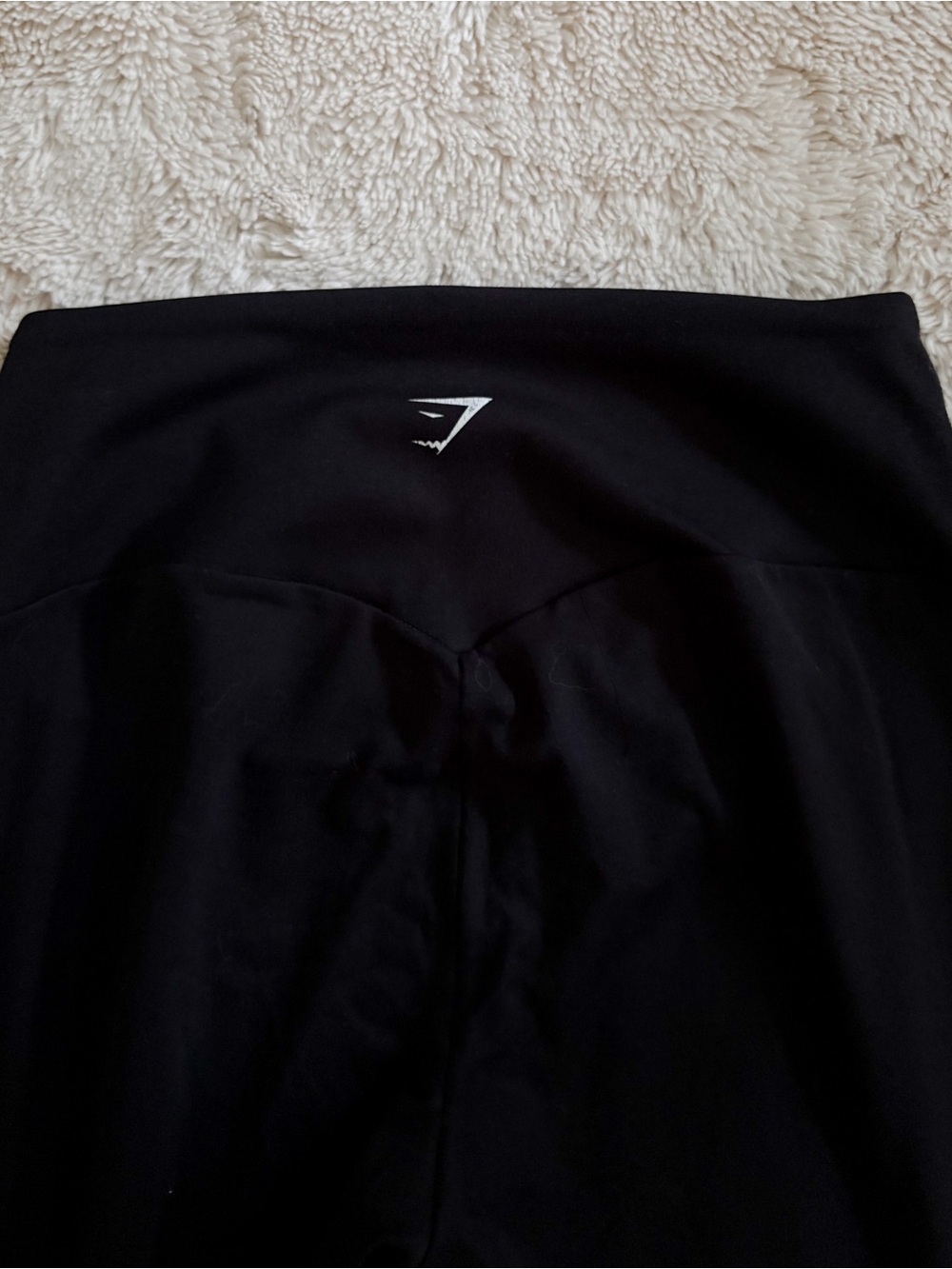 Gymshark Black High Rise Cropped Leggings Women’s Size Small - Picture 7 of 7